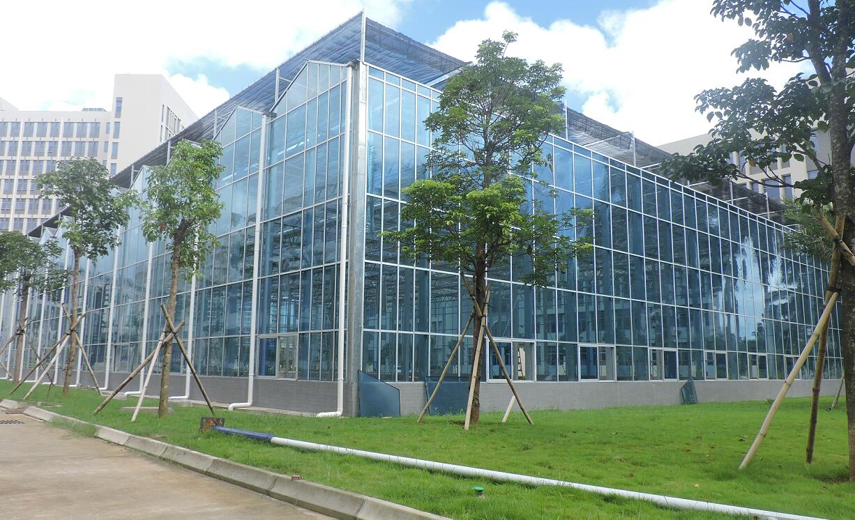 中国热科院大型玻璃温室
