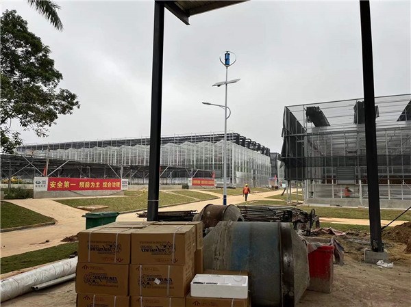海九游会agj9学国家重点实验室16米大跨度表型作物科研温室群